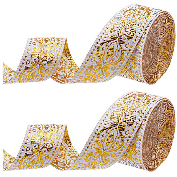Ethnic Style Polyester Silk Grosgrain Ribbon