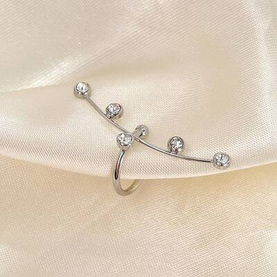 304 Stainless Steel Cuff Earrings