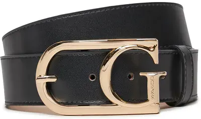 Guess Cintura Da Donna - Lunghezza Cintura: 85 Cm semplice nera