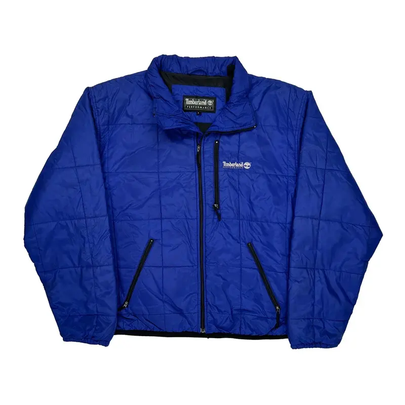 Performance Timberland Puffer - Large Blue Polyester