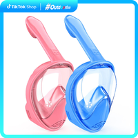 OutdoorFun Kids Snorkel Mask Full Face, Snorkeling Gear for Kids 3-14 with Camera Mount, 180 Degree Panoramic View Snorkeling...