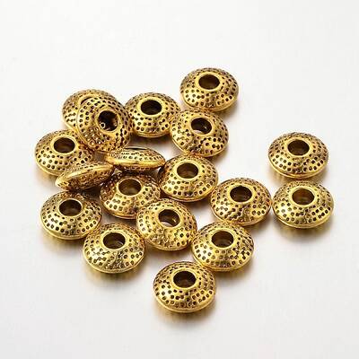 Tibetan Style Alloy Spacer Beads