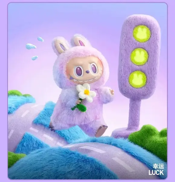 Labubu V3 THE MONSTERS Big into Energy Series- Vinyl Plush Pendant Blind Box keychain