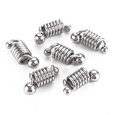 Non-Tarnish 201 Stainless Steel European Beads