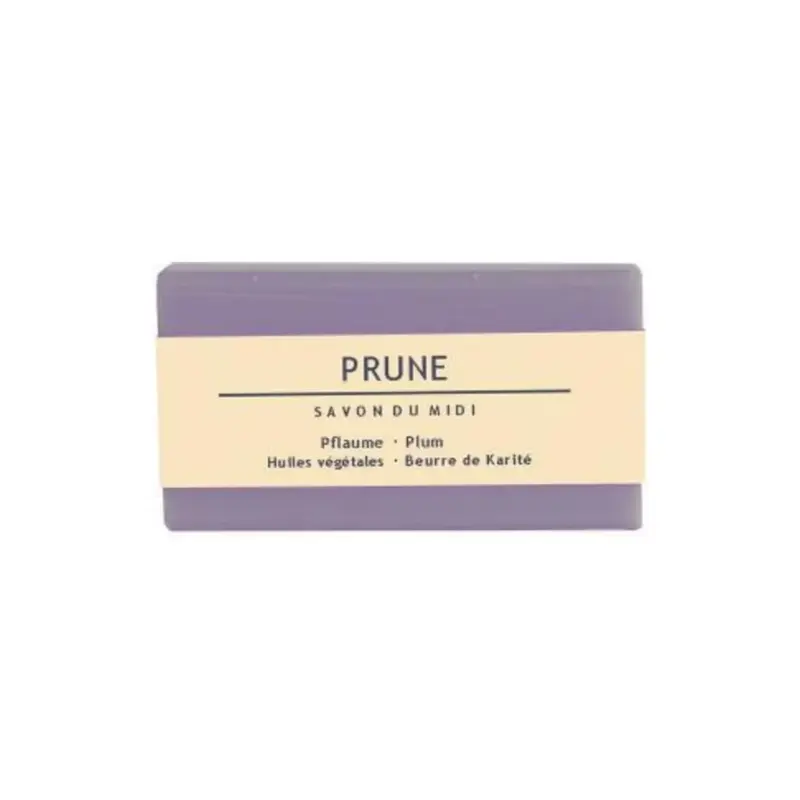 Savon du midi Shea Butter Soap, Plum (100 g)