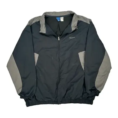 Reebok Windbreaker - 2XL Grey Polyester