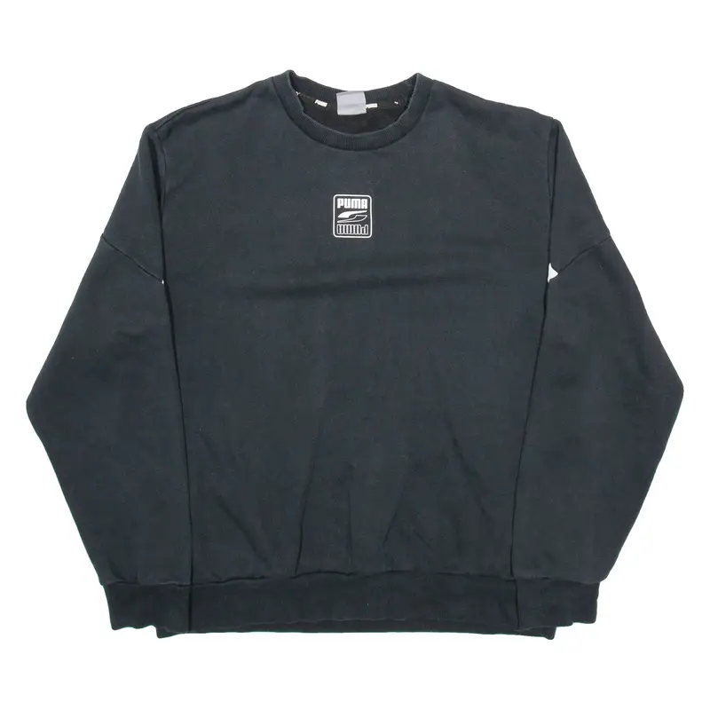 PUMA Mens Sweatshirt Black L
