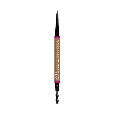 NYX Professional Makeup Blade & Shade eyebrow pencil with brush color 01 ash blonde 0.06 g