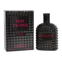Very Excited Black Spray Perfume Eau de Toilette for Men 100nl/3.4fl.oz. - Men's Fragrance