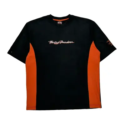 Harley Davidson T-Shirt - XL Black Cotton