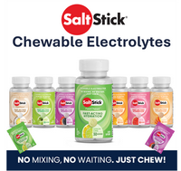 SaltStick Electrolyte FastChews - Chewable Electrolyte Tablets for Hydration - Made in the USA - No Mixing, No Waiting, Just ...