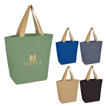 50 Customized Marketplace Jute Tote Bag - Natural Fiber & Azo-Free ...