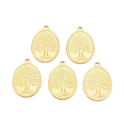 Ion Plating(IP) 201 Stainless Steel Pendants