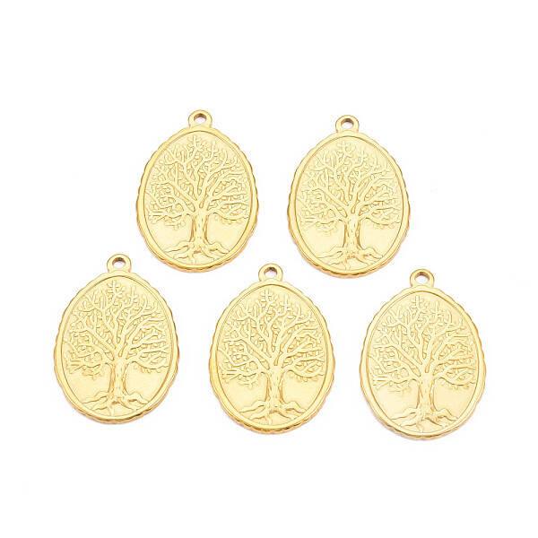 Ion Plating(IP) 201 Stainless Steel Pendants