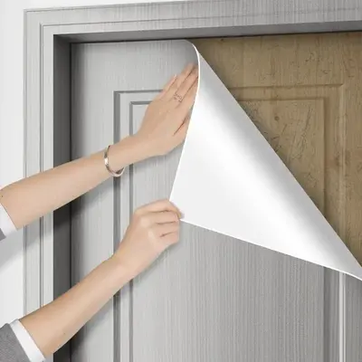 Wood Grain Pattern Wallpaper, 1 Roll Self-adhesive Wallpaper, Wall Decorative Sticker, Home Decor Wallpaper for Desktop, Coun...