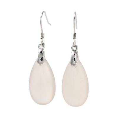 Natural Agate Dangle Earrings for Women