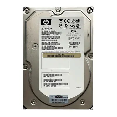 404740-001 HP 146GB 2Gb/s Fibre Channel 10000 3.5-inch Hard Drive