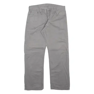 LEVI'S 514 Mens Trousers Green Regular Straight W34 L28