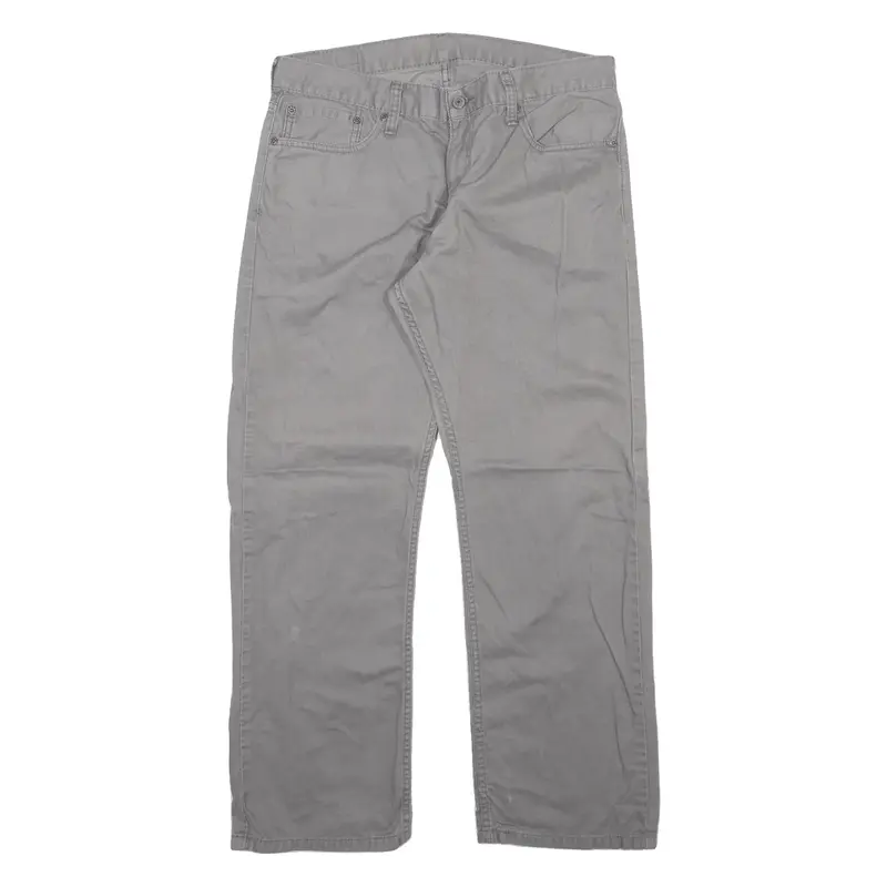 LEVI'S 514 Mens Trousers Green Regular Straight W34 L28