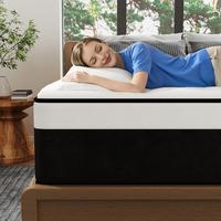 10-12-14 Inch Twin Full Queen King Mattress in a box Hybrid Spring Gel Memory Foam Medium Firm Luxury Ergonomic Design Sleep ...