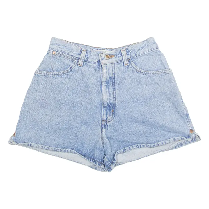 NUOVO High Waisted Womens Denim Shorts Blue XS W26