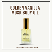 SURPRISE PRE-RELEASE: 1 oz Golden Vanilla Musk (Sweet Vanilla, Magnolia, Musk)