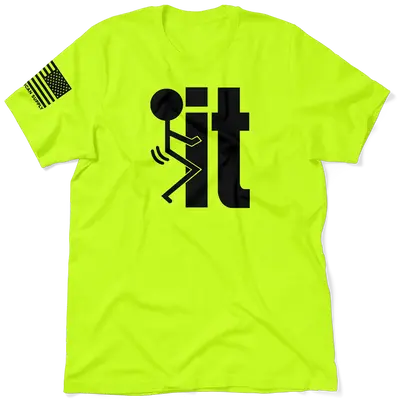 F It - Safety Yellow T-Shirt