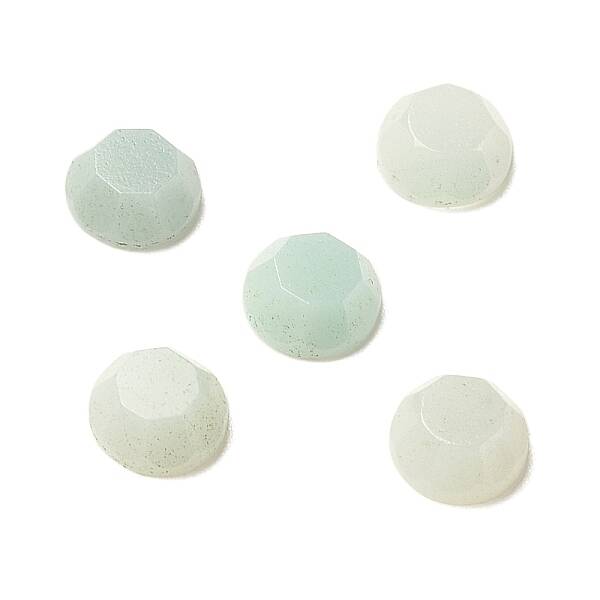 Natural Flower Amazonite Cabochons