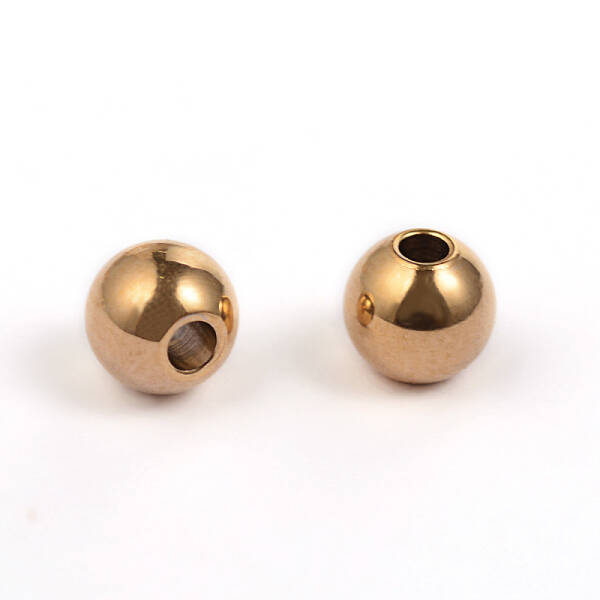 Ion Plating(IP) 304 Stainless Steel Spacer Beads