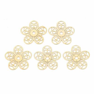 Rack Plating 304 Stainless Steel Filigree Joiners