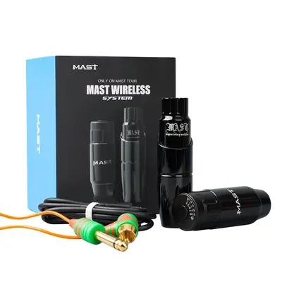 10Sets Dragonhawk Mast Tour Wireless Tattoo Machine with Battery - 10 Sets