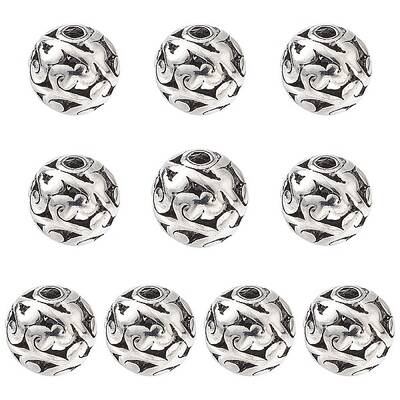 Tibetan Style Hollow Alloy Beads