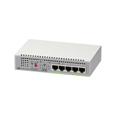Allied Telesis AT-GS910/5 | GS910 5 x Ports 1000Base-T Layer 2 Unmanaged Rack-mountable Gigabit Ethernet Network Switch