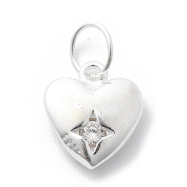 925 Sterling Silver Cubic Zirconia Pendants