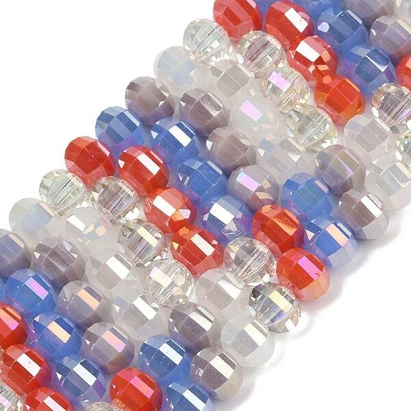 Electroplate Glass Beads Strands