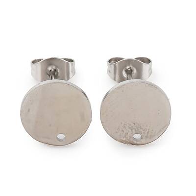 304 Stainless Steel Stud Earring Findings