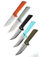 North Mountain Blade Chop 2 Button Lock San Mai SLD Majic Folding Knife Green Black sky blue jade orange