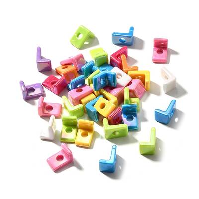UV Plating Opaque Acrylic Beads