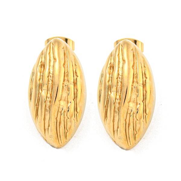Horse Eye 304 Stainless Steel Ear Studs