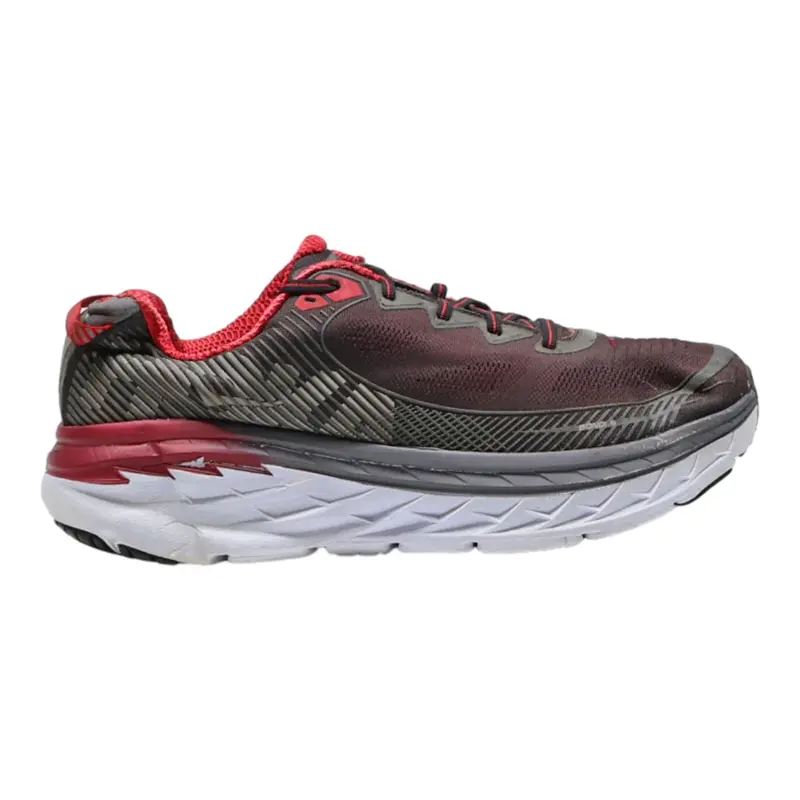 HOKA ONE ONE Sneaker Trainers Grey Synthetic Mens UK 10.5