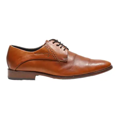 DANIEL HECHTER Brogue Shoes Brown Leather Mens UK 6.5