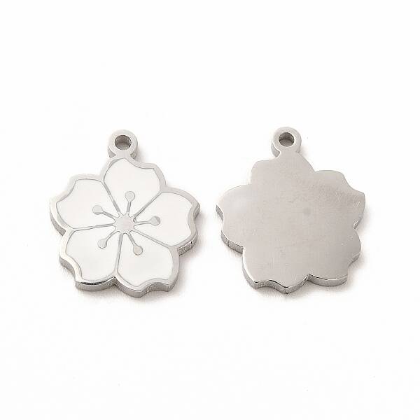 304 Stainless Steel Enamel Charms