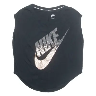 NIKE Womens Vest Black Sleeveless M