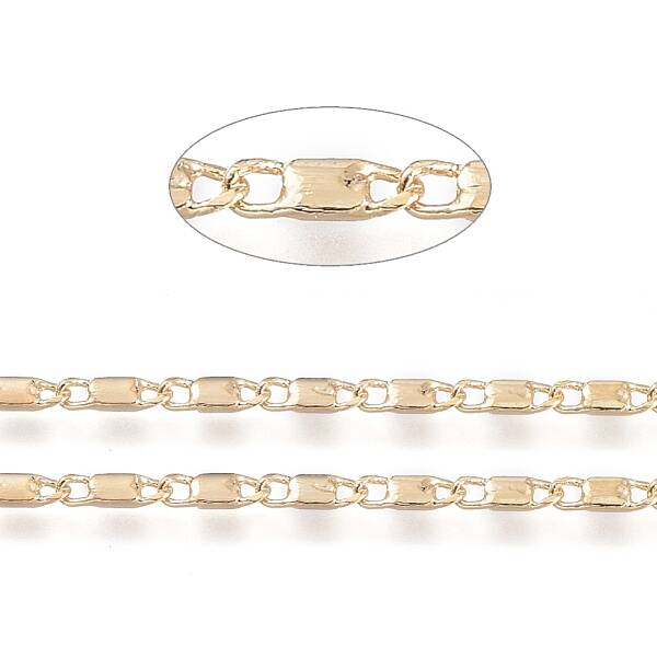 Brass Bar Link Chains