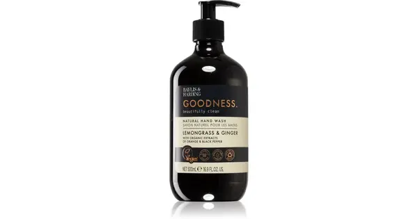 Baylis & Harding Goodness Lemongrass & Ginger Liquid Soap Naturale Hands 500 Ml