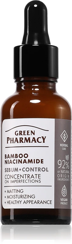 Green Pharmacy Bamboo & Niacinamide Intense Hydrating Serum 30ml