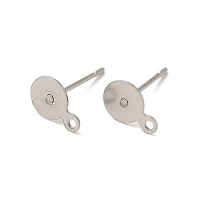 Tarnish Resistant 304 Stainless Steel Stud Earring Findings