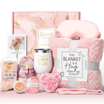 Mayicivo Birthday Gifts for Women Self Care Gifts Get Well Soon Gifts Relaxing Spa Gifts Care Package Unique Anniversary Gift...