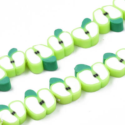 Handmade Polymer Clay Bead Strands