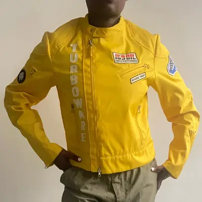 Witboy Jacket - Medium Yellow Polyester Blend